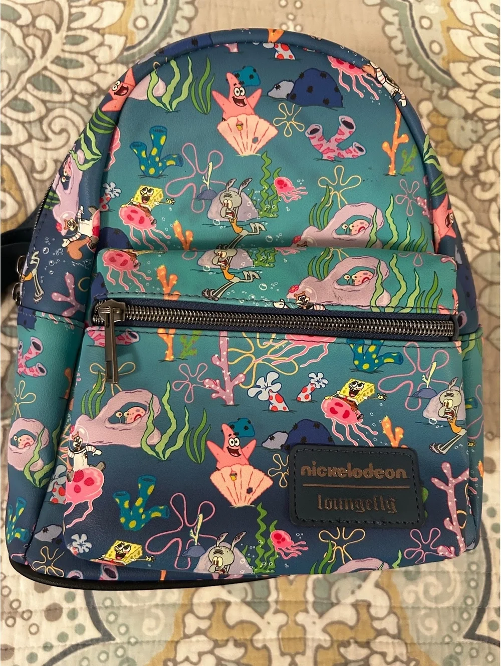Loungefly Nickelodeon SpongeBob SquarePants Mini Backpack
